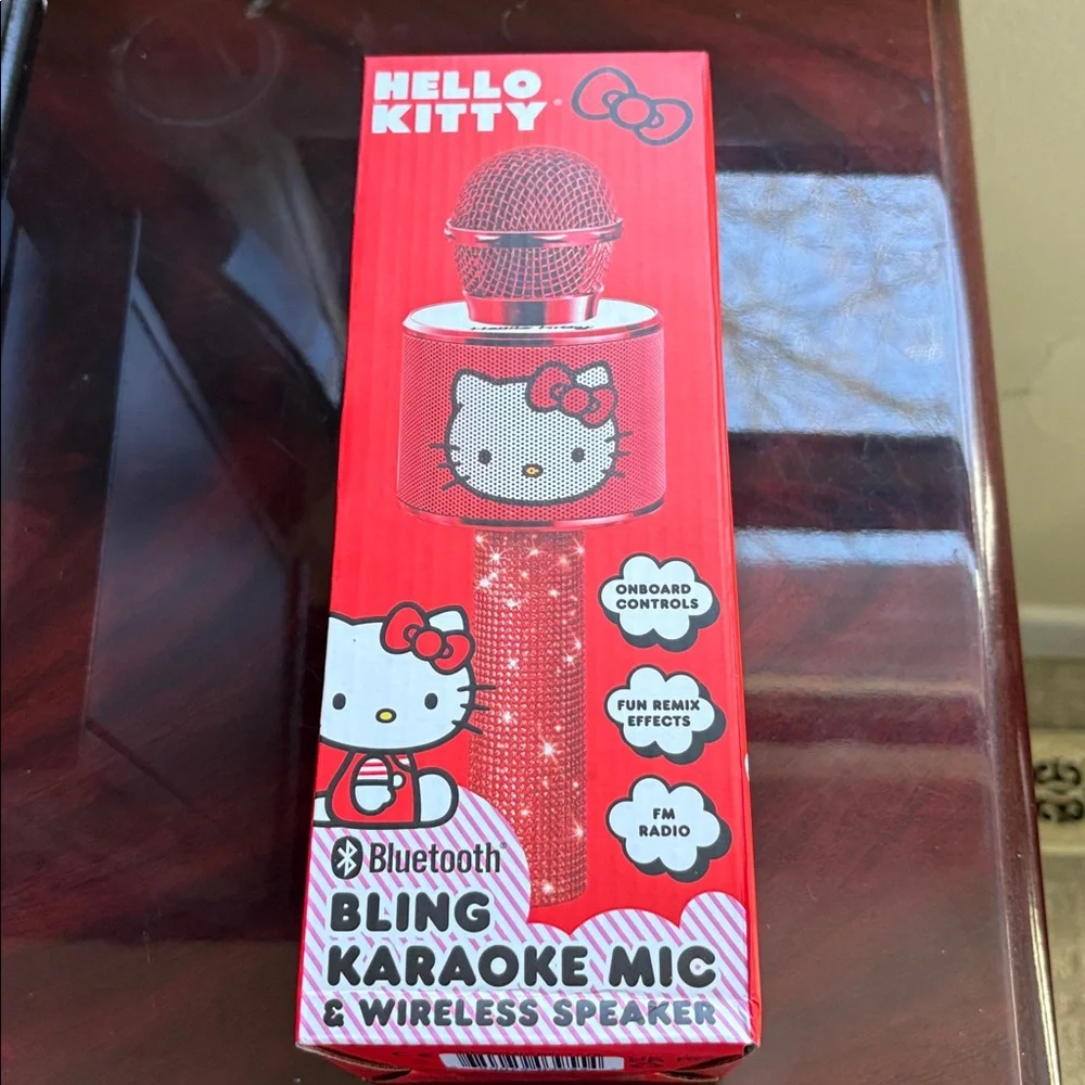 Hello Kitty Bluetooth Headphones and Earbuds Set - Red, White, and Black